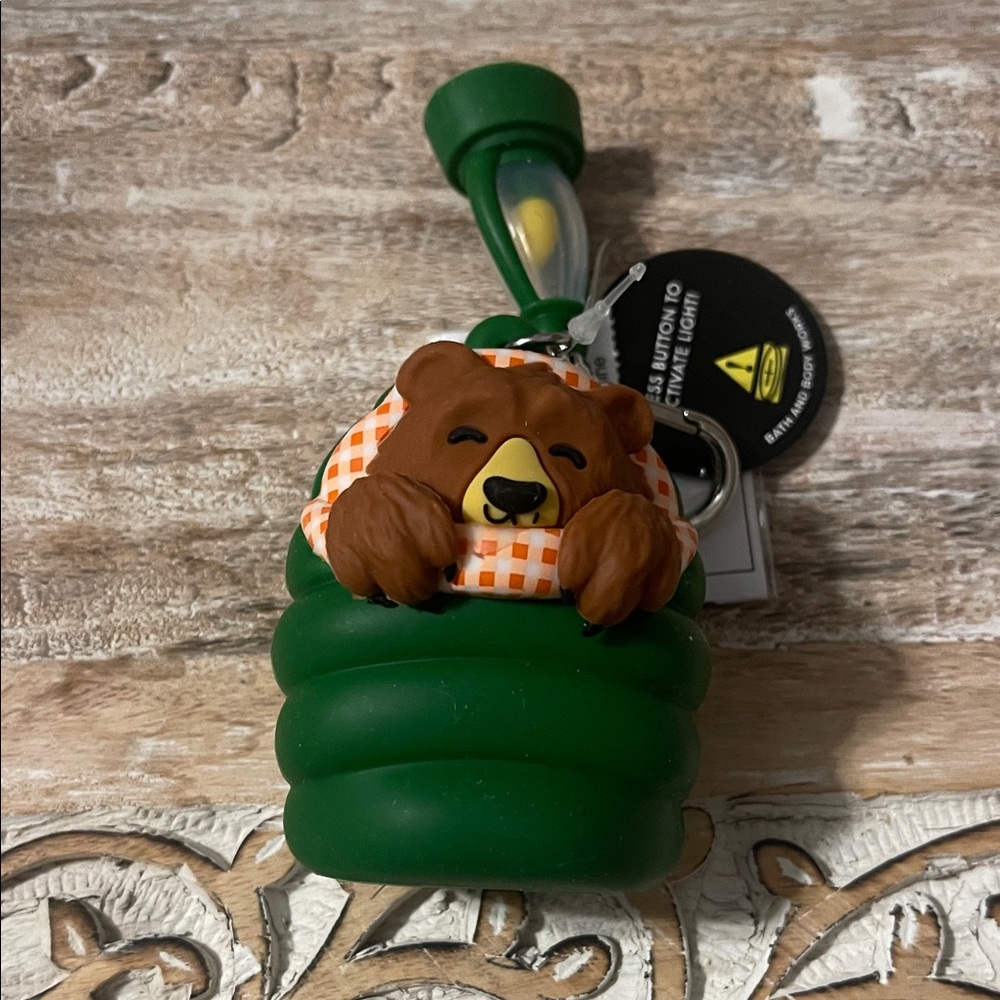 Bath & Body Works Green Bear Key Holder